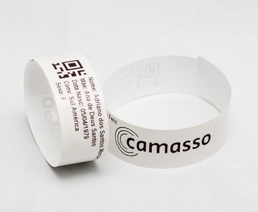 Fornecedor de pulseiras tyvek